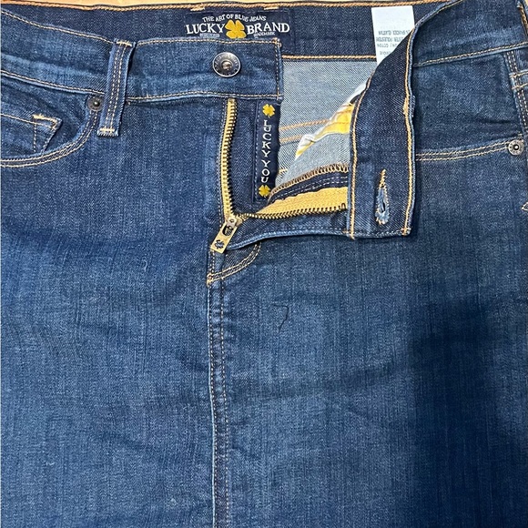 Lucky Brand denim skirt - US size: 2/26 - Picture 5 of 6